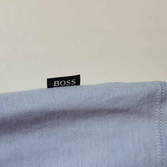 Hugo Boss Men's Light Blue Polo - Picture 5 of 5